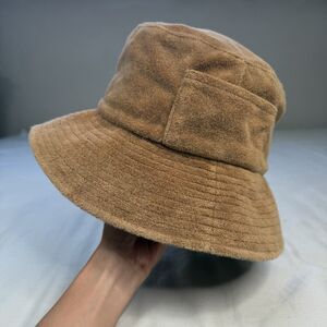 Lack of Color Wave Bucket Hat Coffee Brown 56cm SMALL/MED Cotton Terry Towelling